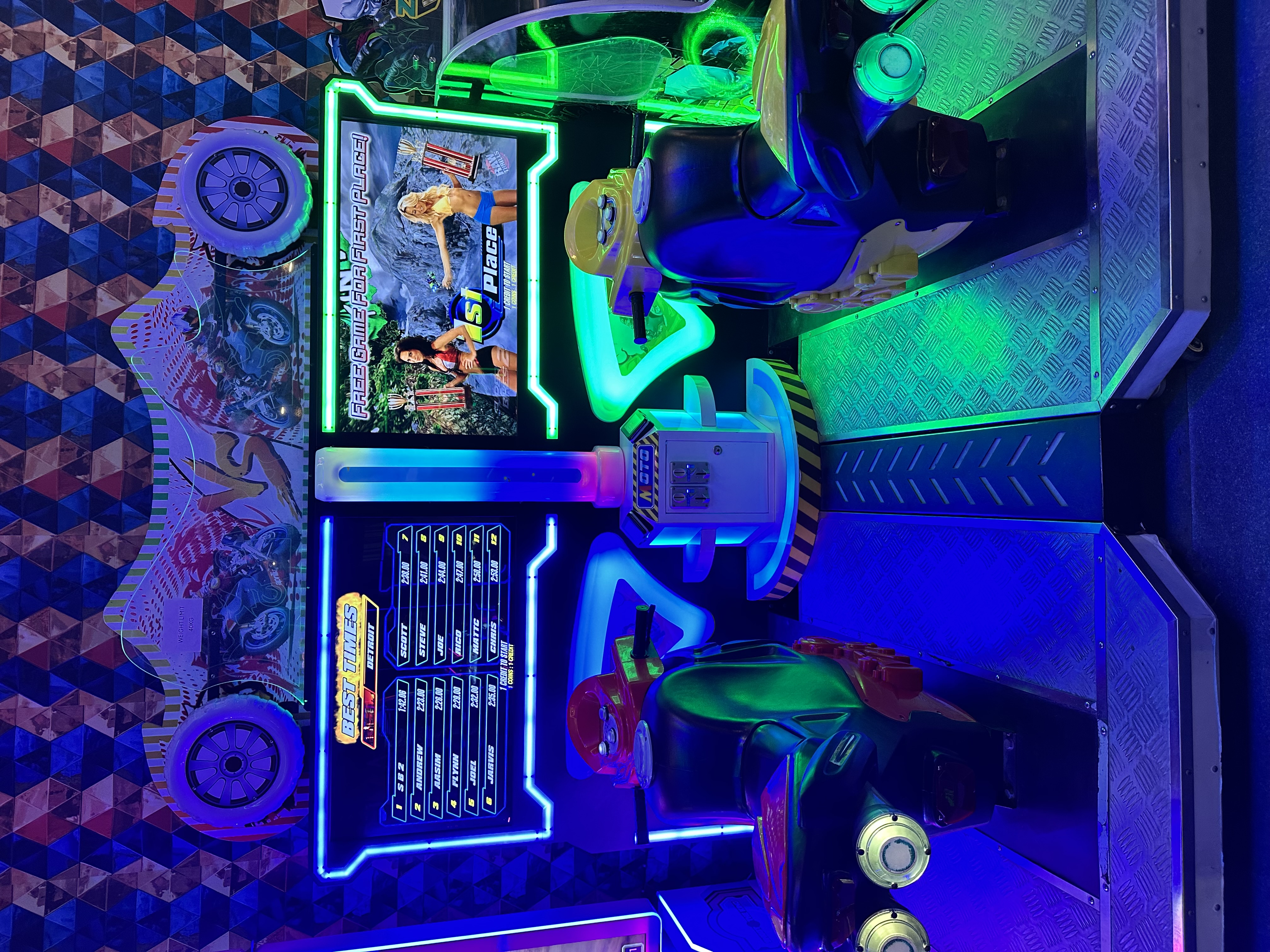 Arcade game at Game Hub