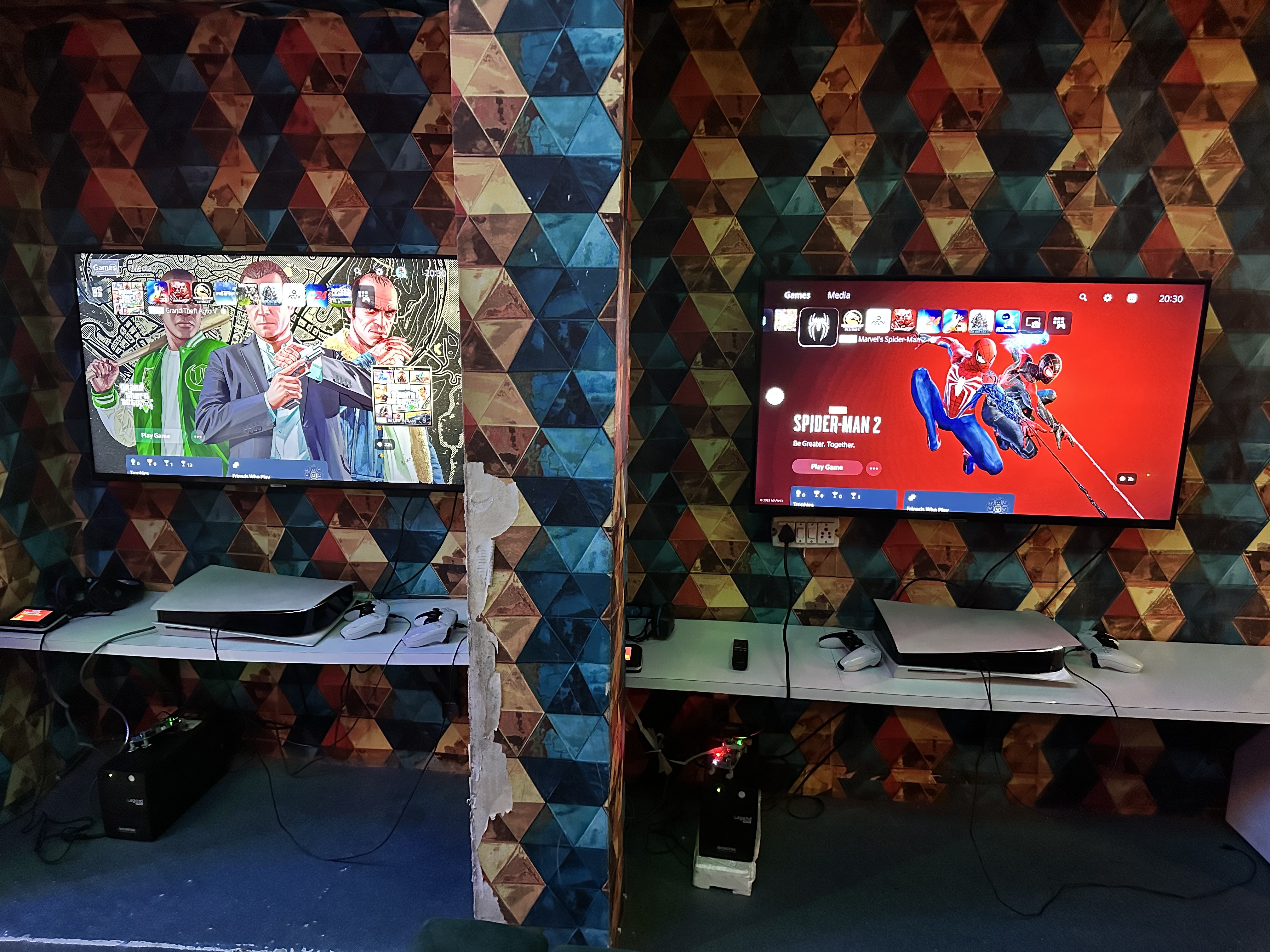 Arcade game at Game Hub